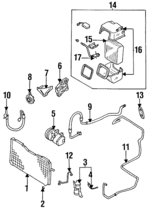 9260016E60 - : Compressor for Nissan: Maxima Image