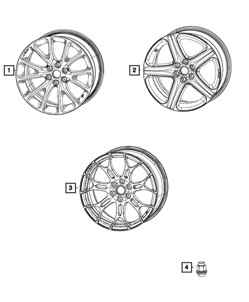 Wheels, Tires and Hardware for 2014 SRT Viper #0