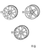 1TZ80LSTAA - : WHEEL for Mopar Image