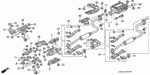 18215SH3J01 - Electrical/Exhaust/Heater/Fuel: RUBBER, EX. MOUNTING (70X55X30) for Honda Image