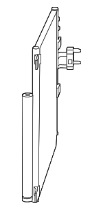 68184945AC - HVAC: A/C Condenser for Ram: 2500 Image