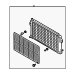 1350A898 - : Radiator Assembly for Mitsubishi: Outlander PHEV Image