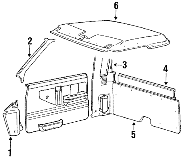 MB704306 - Body: Kick Panel for Mopar Image