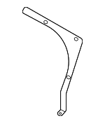 85785AA000NNB - Body: Front Trim for Hyundai Image