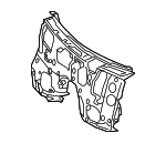 2536820901 - Body: Engine Compartment Insulation for Mercedes-Benz Image