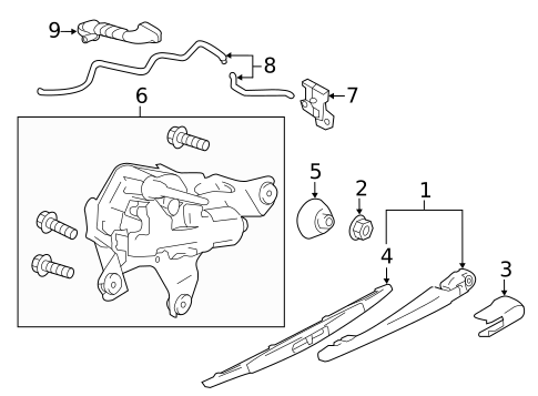 Wipers for 2012 Nissan Quest #1