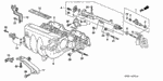6164PK2010 - Engine: INJECTOR SET, FUEL for Honda Image