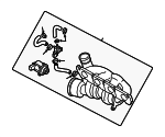 6J145722B - Exhaust: Exhaust Manifold for Volkswagen Image