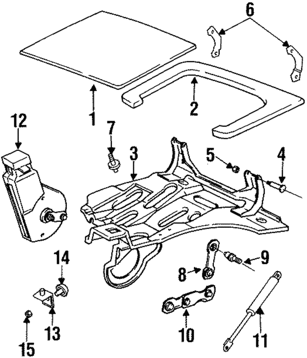 Actuator - BMW (67161383953)