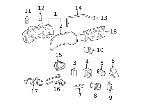 Switches & Sensors for 2010 Toyota Corolla #2