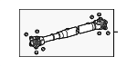 3711060A41 - Universals &amp; Rear Axle: Drive Shaft for Lexus: GX460, GX470 Image