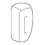 81252SDBA71ZW - Body: Recline Knob for Acura: ILX, MDX, RDX, TL, TLX, TSX, ZDX Image