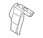 8P0885806AF1BF - Body: Seat Back Cover for Audi: A3, A3 Quattro Image