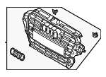 8R0853651ADCKA - : Grille for Audi Image