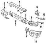 MR376068 - : Corner Cover for Mitsubishi Image