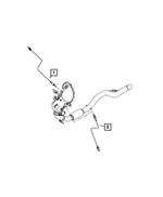 68509709AA - Electrical: Oxygen Sensor for Dodge: Hornet | Fiat: 500X | Jeep: Renegade Image