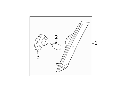 Side Marker Lamps for 2012 Ford Fusion #0