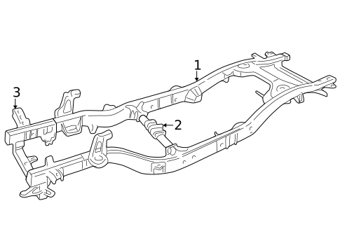 Frame & Components for 2001 Land Rover Range Rover #0