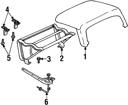 Folding Top for 1999 Isuzu Amigo #0