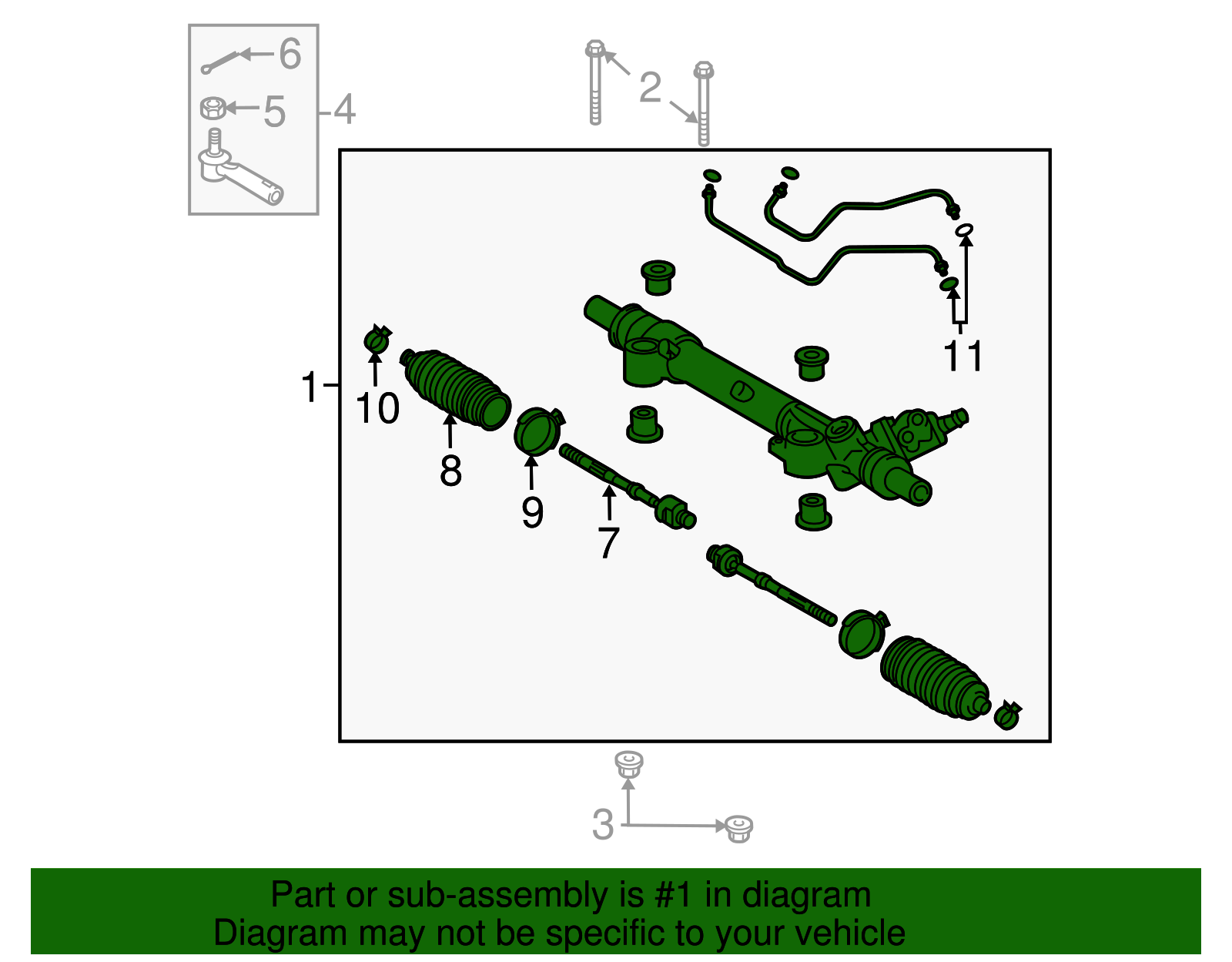 20102014 Toyota FJ Cruiser 20102014 Toyota FJ Cruiser Gear Assembly