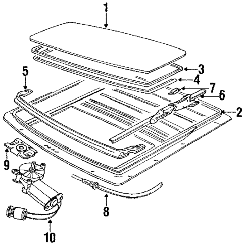 Sunroof for 1992 Jaguar Vanden Plas #0