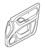 5L8Z7823942AAB - Body: Door Interior Trim Panel for Ford: Escape Image