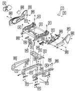 1BG531UYAA - Interior Trim: Lumbar Handle for Mopar Image