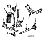 1236201586 - Suspension: Suspension Cross-member for Mercedes-Benz Image