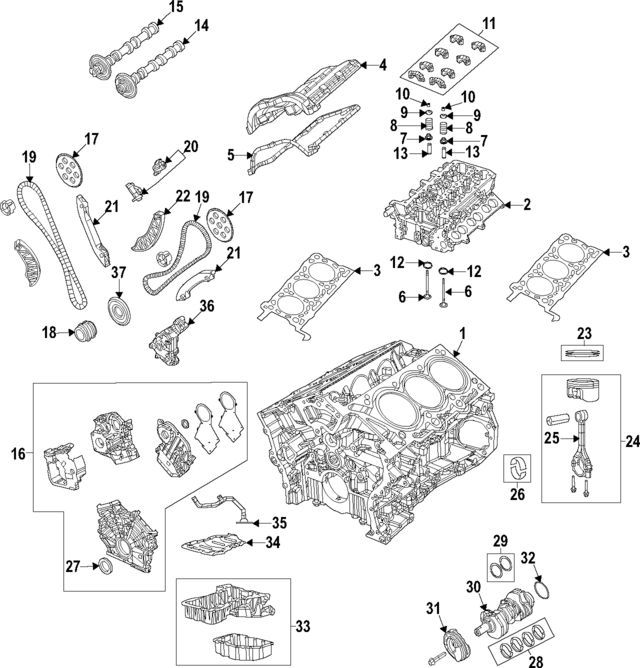 68147263AA - Engine: Valve Guide for Mopar Image