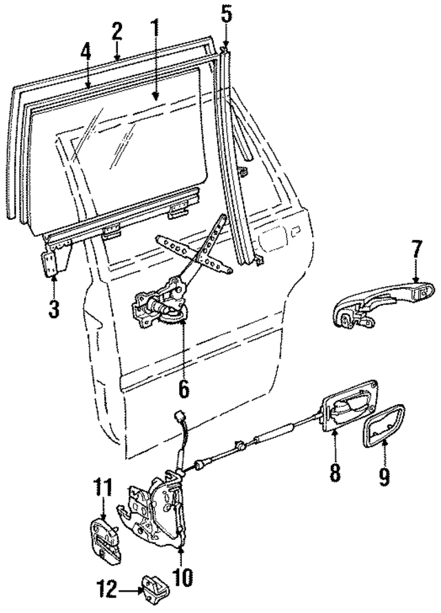 9175720 - : Handle, Inside for Volvo Image