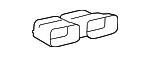 5584052090 - Body: Air Outlet Duct for Toyota: Yaris Image