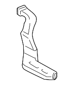 872130D060 - : Rear Duct for Toyota: Yaris Image