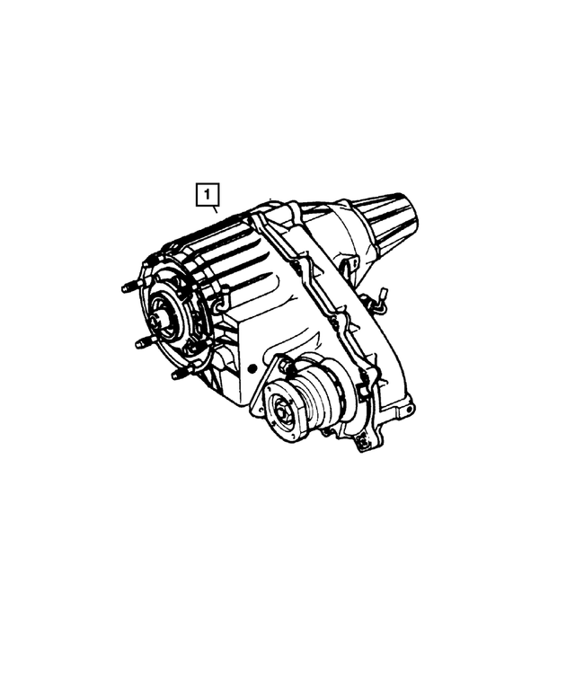 RL289249AA - Transfer Case Model 241: Np241 Transfer Case for Mopar Image