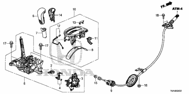 Select Lever for 2016 Honda Fit #0