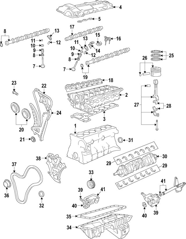 11127591617 - Engine: Cylinder Head for BMW Image