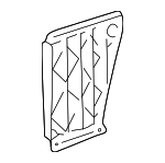 4D0807254L - Body: Bumper Cover Side Bracket for Audi Image