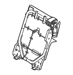 89310AT100CCV - Body: Seat Back Frame for Kia: Niro Image