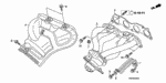 90451PE2000 - Engine: WASHER, SPECIAL (11X28) for Honda Image