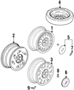 25557916 - Suspension: Wheel, Alloy for GM Image