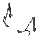 898201D530WK - : Lap &amp; Shoulder Belt for Kia: Rondo Image