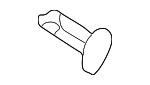 6686001W01 - Body: Bumper Cover Retainer for Nissan Image
