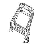 9T1Z5861019A - Body: Seat Back Frame for Ford: Transit Connect Image