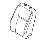 9T1Z5864811A - Body: Seat Back Pad for Ford: Transit Connect Image