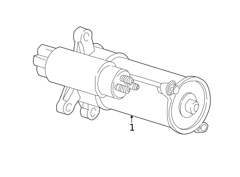 Starter & Related Components for 2005 Ford Freestyle #0