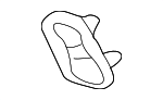 5253547010 - Body: Bumper Cover Retainer for Toyota Image
