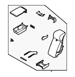 531124660VAU - : Console - With A for Land Rover: Range Rover Image
