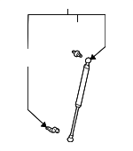53450A9020 - Body: Support Cylinder for Toyota: Avalon Image