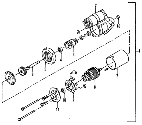Starter for 1995 Pontiac Firebird #0