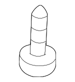 N90915901 - Body: Retaining Strip Screw for Audi: A5, A5 Quattro, A8 Quattro, Q3, Q7, R8, RS7, S5, S8 Image