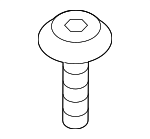 6Q0867333 - Body: Sill Plate Clip for Volkswagen: Arteon, e-Golf, Golf, Golf Alltrack, Golf R, Golf SportWagen, GTI, Jetta, Taos Image